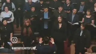 Vem kan segla interpretado por Coro Cenit