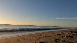 Relaxing Ocean Waves Sound 4K - Mediterranean Sea (M&aacute;laga, Spain)