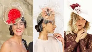 MODA 2019 2020 MUJER PARA MADRINAS Y BODAS / Tocados modernos y bonitos / Fashion Love