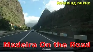 Madeira Island Portugal 2025 Scenic Drive 4k, Relaxation Music, Calming video