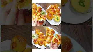 Chicken Buns/Muffins #shorts #youtubeshorts #foodshorts #chickenbuns #snacks