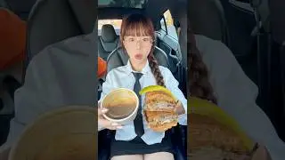 Пробую сэндвич French Dip от Firehouse Subs🥖 #firehousesubs #fastfood #foodreview #foodnews