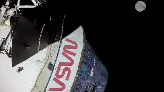 Earth Rise as Seen from Orion Spacecraft! Artemis I MISSION