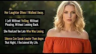 Her Laughter Died The Second I Stood Up And Silently Walked Away... Cheating Wife Reddit Story