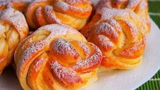 Чудо БУЛОЧКИ Воздушные, Мягкие и Очень-очень ВКУСНЫЕ!!!