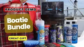 SALTY CAPTAIN REVIEW 🧼 The Easiest Way to Clean Your Boat + Engine Flush Demo!