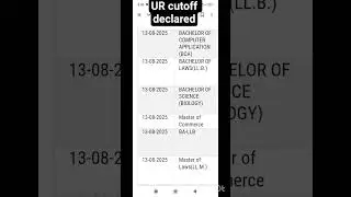 CMP DEGREE COLLEGE DECLARED BALLB CUTOFF. #ballb #llm #SS KHANNA #universityofallahabad #lowest