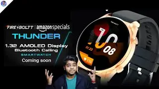 Fire Boltt Thunder Smartwatch 🔥 specifications and features | amoled display | 7 days battery backup