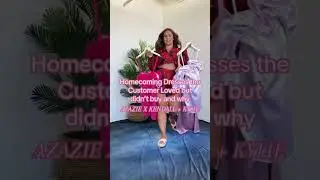 Homecoming Dress Haul #ootd #ootdfashion #outfitinspo #homecoming #dress #haul #haulvideo