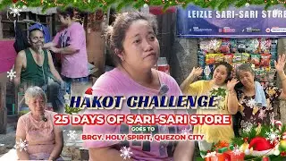 HAKOT CHALLENGE SARI-SARI STORE WINNER FROM BRGY. HOLY SPIRIT, QUEZON CITY 🎁🎄| MARICEL P. TULFO