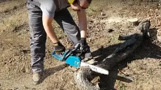 How the Makita EA3200S chainsaw, 1.9HP, performs in task