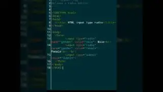 Input type radio