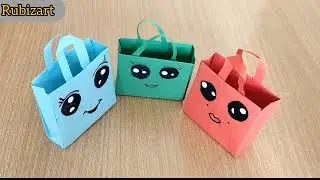 Easy Gift Bag Making Step by Step | DIY Paper Bag | Paper Craft Idea