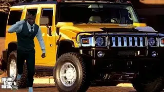 GTA 5 REAL LIFE MOD#97-HUMMER H2 UBER DRIVER JOB