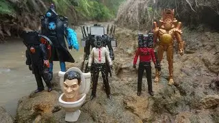 Hunting SKIBIDI TOILET ‼️Tv man,Tv woman,Speakerman,Cameraman,Clockman,Gman