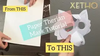 Paper Wolf Mask Tutorial