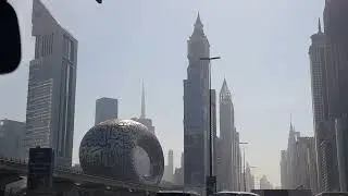Road Trip in Sheikh Zayed Road Dubai #asmr #beautiful#place #trending #viral #satisfying #dubai #fyp