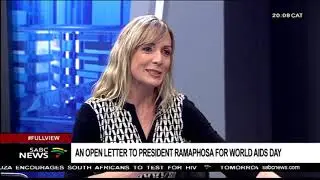 Pule Mabe's open letter to president Ramaphosa for World AIDS Day