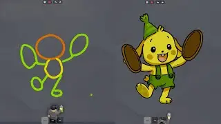(ASMR) How to Draw Bunzo Bunny in Roblox Spray Paint | Poppy Playtime Fan Art Paint🎧