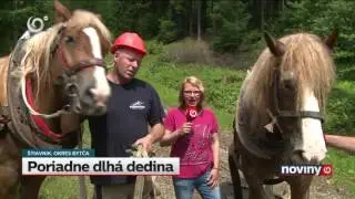 Štiavnik - najdlhšia obec