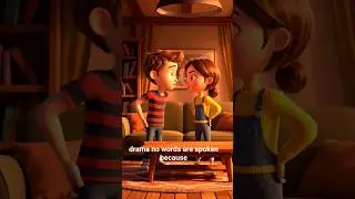 brother Vs sister remote control war #cartoon #3danimation #funnyshorts #movie