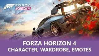 Forza Horizon 4 - Character Creation, Customization, and Emotes