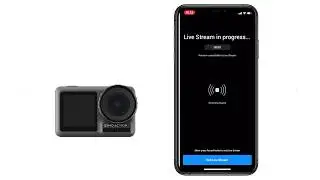 How to setup DJI's Osmo Action with custom RTMP streaming