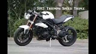 2012 Triumph Speed Triple 1050 ride Review
