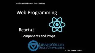 React 3: Components and Props