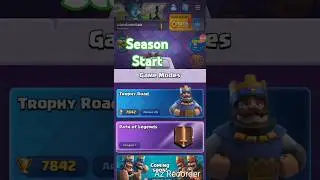 Clash royale  SEASON Starts  》Rewards