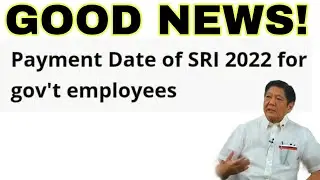 Good news! Here is the payment date of SRI 2022 for government employees.