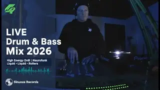 LIVE Drum & Bass Mix 2026 🔥 High Energy DnB | Neurofunk &bull; Liquid &bull; Rollers