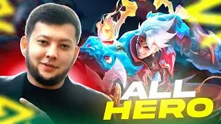 All Role ALl Hero Go Kiramiz Top RAng|MLBB |UZB