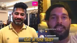 Yuvraj Singh Instagram Live Chat With Vikrant Gupta