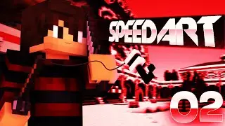 Minecraft 2D Banner Speed Art! - Episode 02 - SolarStorm (GFX) [20 Likes?]