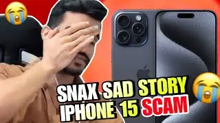 Snax Buying iPhone 15 Pro Max *SAD STORY*😭