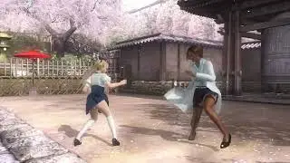 DEAD OR ALIVE 5 Last Round   Tina Armstrong and Lisa Hamilton vs  Marie Rose and Honoka