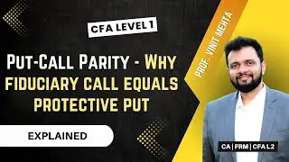 Put-Call Parity - Why fiduciary call equals protective put | The Capstone Learnings
