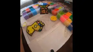 Thanos Infinity Gauntlet Perler Bead Tutorial Fan Art