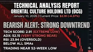 Oriental Culture Holding LTD (OCG) - A Stock s Report Card
