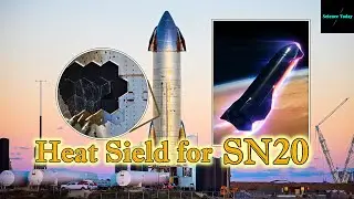 Starship SN20 to be covered with heatshield for its orbital launch
