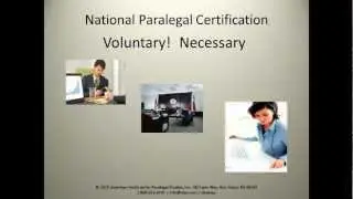 AIPS Video Lecture Series: National Paralegal Certification