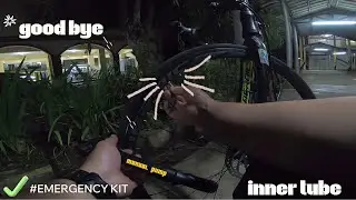 PROBLEMATIC NIGHT WITH NO LIGHT AND BIKE REPAIR. SOLVED AND CHECK THE PROCESS!