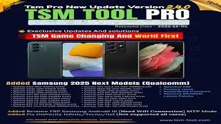 TSM Turbo Service Mobile Tool Free New Update V2.4.1