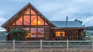 Mountain Rustic Log Home Vacation in Ridgway Colorado