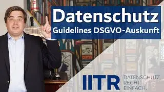 EU-Aufsicht: Regeln zum Umgang mit Auskunftsanfragen #dsgvo #datenschutz