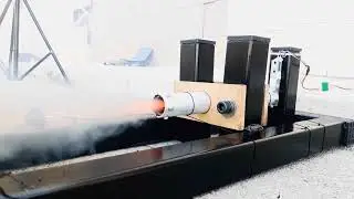 NAMSARA Long Burn Rocket Motor Static Fire Test #1