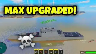 The MAX UPGRADED Zumwalt Gets Even MORE OP! | War Tycoon