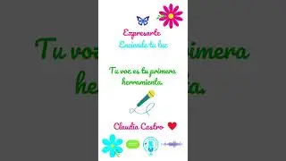 Expresarte: Enciende tu luz ☼  Claudia Castro &hearts;  #podcast #expression