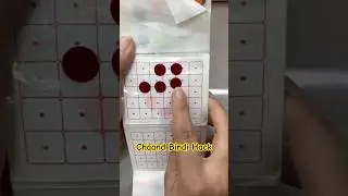 Chand Bindi Amazing Hack 🤩 | Ganesh Chaturthi Look | Aura beauty Solutions #bindi #makeuphacks